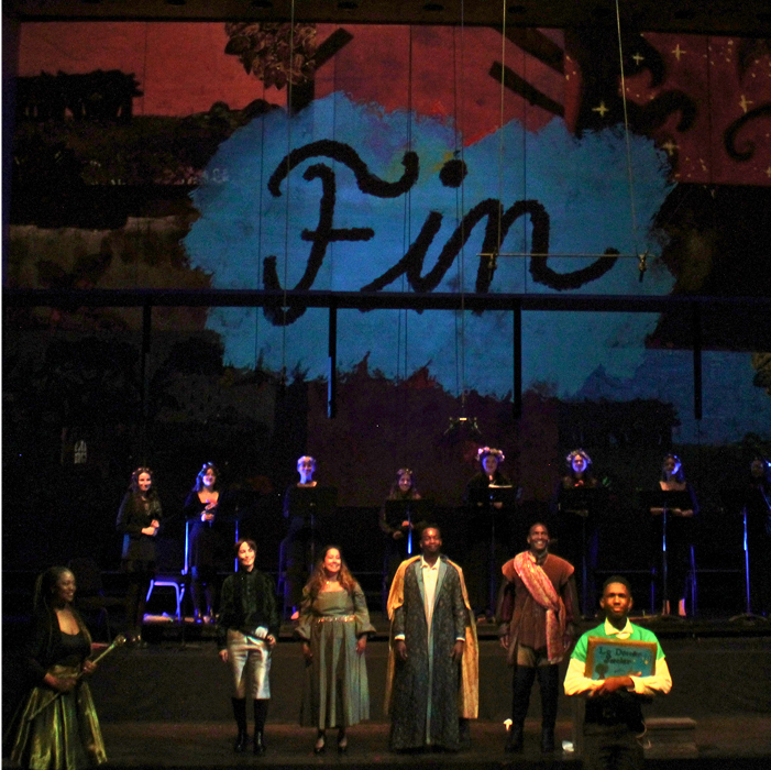 Drama students